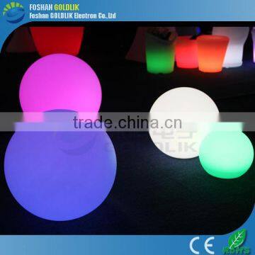 Plastic light up hanging ball lights with RGB 16 color changing GKB-030RT