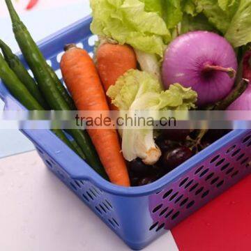 Wholesale Plastic Vegetable Fruit Washing Basket for One Dollar Store photo-3
