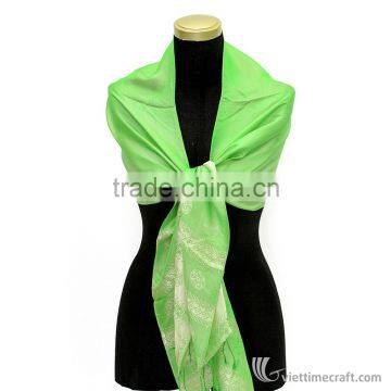 Vietnam Natural 100% Silk Scarf, Various Colors photo-2