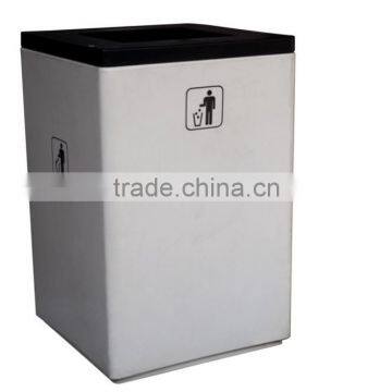 Durable Plastic Garbage Can PE Trash Bin Help Self-discipline photo-4