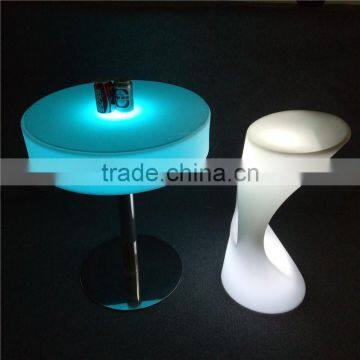 Factory Sale LED Illuminated Round Bar Table With Multi Sizes photo-6