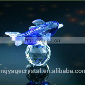 Purple Handmade Crystal Fish With a Base as Crystal Gifts for 15th Wedding Anniversary photo-6