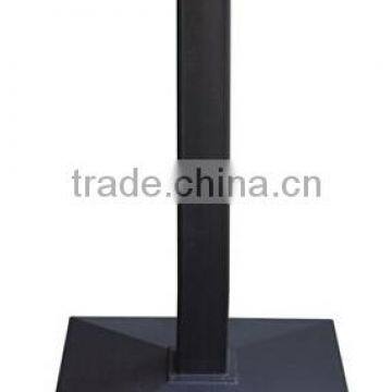 square plate table bases, steel table base wholesale MX-0916