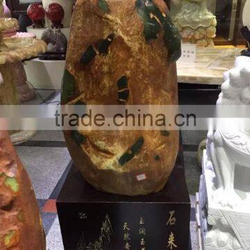 Wholesale Decoration Yellow Artwork Stone