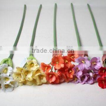 Natural Clivia Fabric Clivia Decorative Clivia Artificial Clivia Flower for Wholesale photo-3
