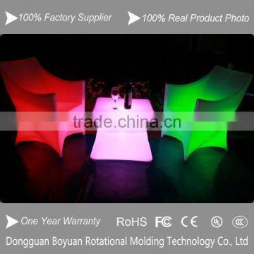 wholesale led table furniture /led glow table dressing table led sofa