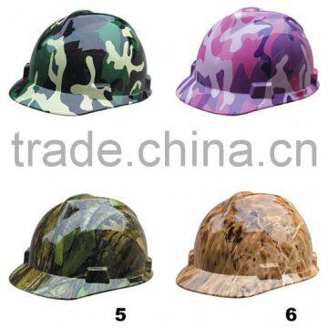 colourful standard safety helmet