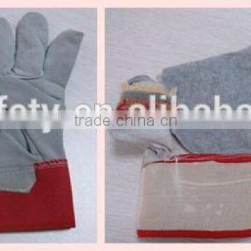 DDSAFETY 2017 With 5Years Experience Working Gloves Cow Split Leather Safety Glove photo-2