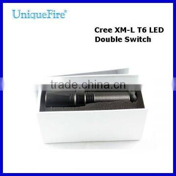 UniqueFire Cree XM-L T6 1000Lumen High Power Rechargeable Led Hunting Torches and Flashlight