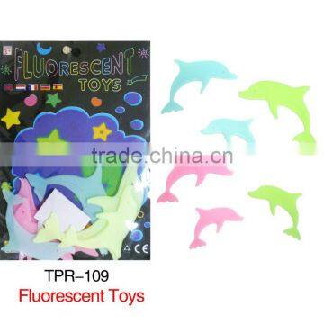 SELL dophin SHAPE Glow in dark toys