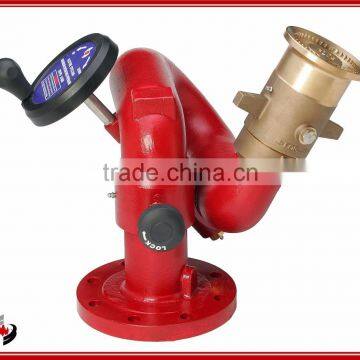 Fire fighting monitor protection equipment