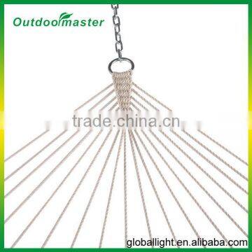 2 Person Hammock With Stand Cotton Rope Fabric photo-3