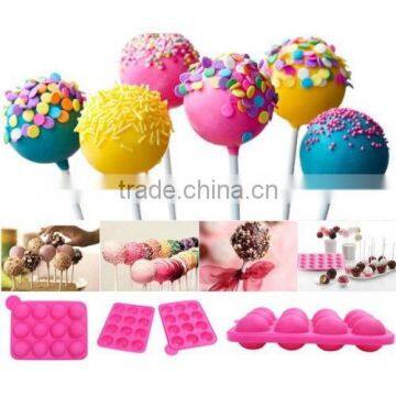 Silicone Ball Cake Molds Cute Lollipop Mold Make Custom Candy Molds photo-6