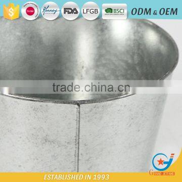 Garden Iron and Zinc Powder Coated Metal Buckets for Flowers Metal Bucket Planters photo-6