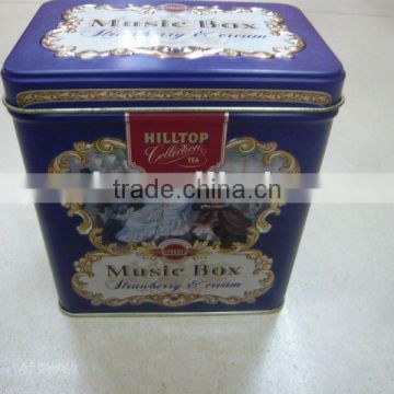 Music Tin for Tea Package