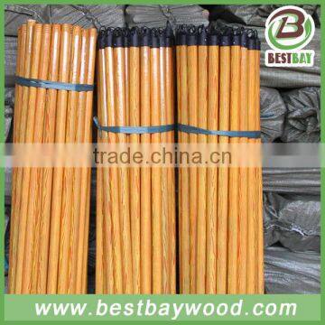 Factory Direct Sale Pvc Coated Wooden Broomstick, Wooden Stick, Wooden Broom Handle photo-2