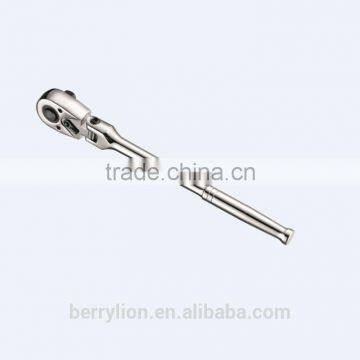 Berrylion Quality Spanner 1/4" Foldable Mirror Finished Ratchet Spanner photo-6