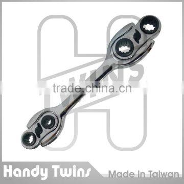 16 in 1 Ratchet Ring Spanner