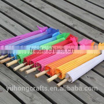 Handmade Silk Parasol Bamboo for Promotion photo-3