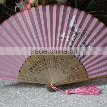 High Quanlity Ladies Bamboo Fan photo-3