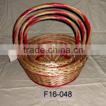 100% Handmade willow basket