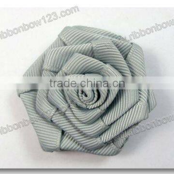 handmade grosgrain ribbon flower making hair flowers