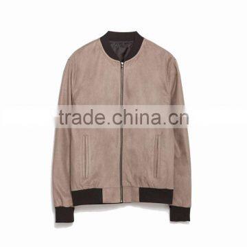 Fashionable Handsome Men Coats & Jackets Hot Sale Powerful High Quality Custom Made Fashion Jackets With Round Neck photo-4