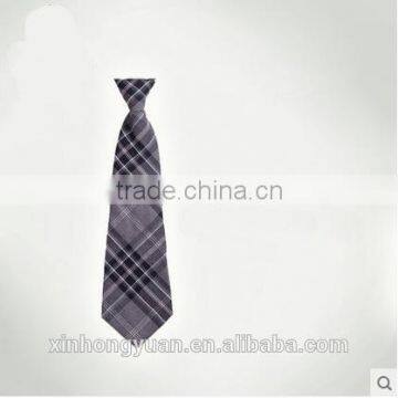Custom Fashion Spring Polyester Grey Plaid School Uniforms Neckties photo-3