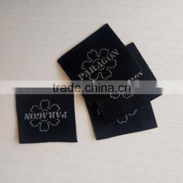2017 high quality damask custom woven label