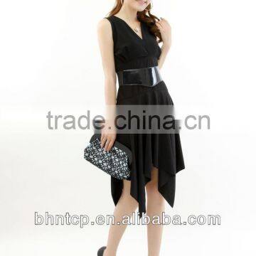 BHN339 Dress women Korean with belt Stocklot Available