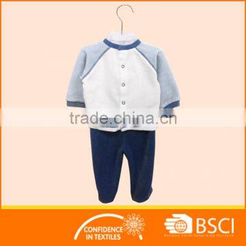 2 Pcs Design Warmly Cartoon Night Suit Baby Sleep Suit photo-2