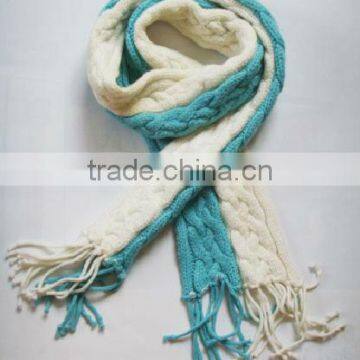 Knitted Chenille Scarf photo-2
