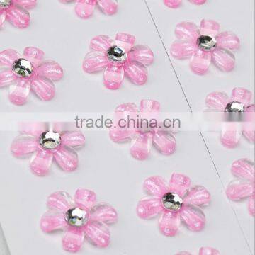Colorful Rhinestone DIY Plastic Pearl and Acrylic Stone Gem Decoration Sticker photo-5