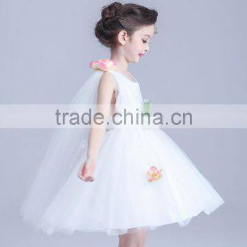 2017 Dress for Children With Customizable Sash Child White Angel Dresses photo-3