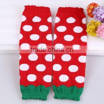 Wholesale Baby Kids Christmas Leg Warmer Chevron Knitted Leggings photo-3