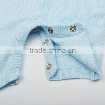 2017 New Design Knitted Baby Romper Set Boys Romper With Hat Wholesale Kids Romper photo-3