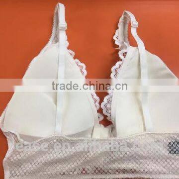 New Product Lover-Beauty Latest Fashion Sexy White Bra Cheap Sexy Sport Bra photo-2