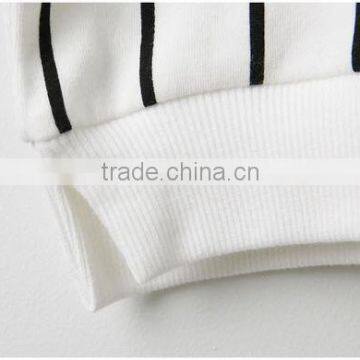 2-7 Years New 2017 Wholesale Autumn Long Sleeve O-Neck Stripe Kids Girls Coats (pick Size Color) photo-6