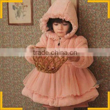 2016 winter kids wholesale winter clothes fur coat children clothing overseas