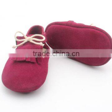 Comfortable Handmade Skidproof Baby Leather Shoes Soft photo-4