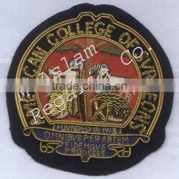 Hand Embroidery Blazer Badge