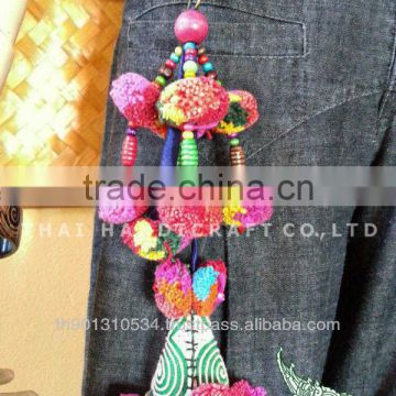 Key Chains Accessories Hill Tribe Handmade