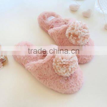 Soft And Light Women Imitation Fur Slippers/Women Plush Slippers/Winter Fake Fur Women Slippers photo-2