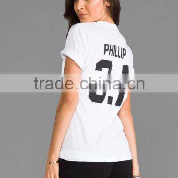 water printing t-shirts women fashion