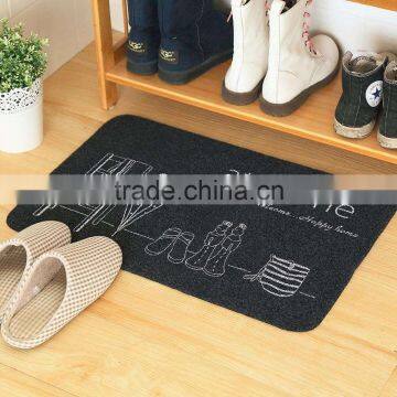 2016 Hot Sale Ultra Thin Non Slip Bath Home Mats Entrance Door Doormat Home Foyer Floor Mud Sucting Pads Modern Simple Mat photo-4