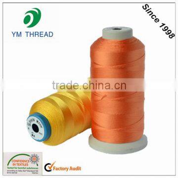 Cheap Embroidery Thread 100% Polyester108D/2 120D/2 for Jacquard Ribbon photo-5