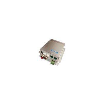 CCTV Video Over Fiber Converter Surveillance 2video+1Data