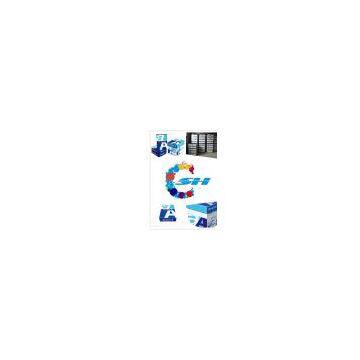 Double A ,A4 80GSM COPY PAPER 102%-104 WHITNESS