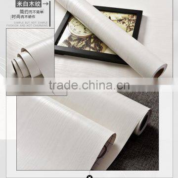 Modern PVC Wooden Design Interior Wall Decoration Paper photo-3