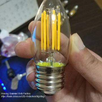 TRIAC Dimmable 4W Led Filament Bulb,C35 E27 Led Filament photo-2